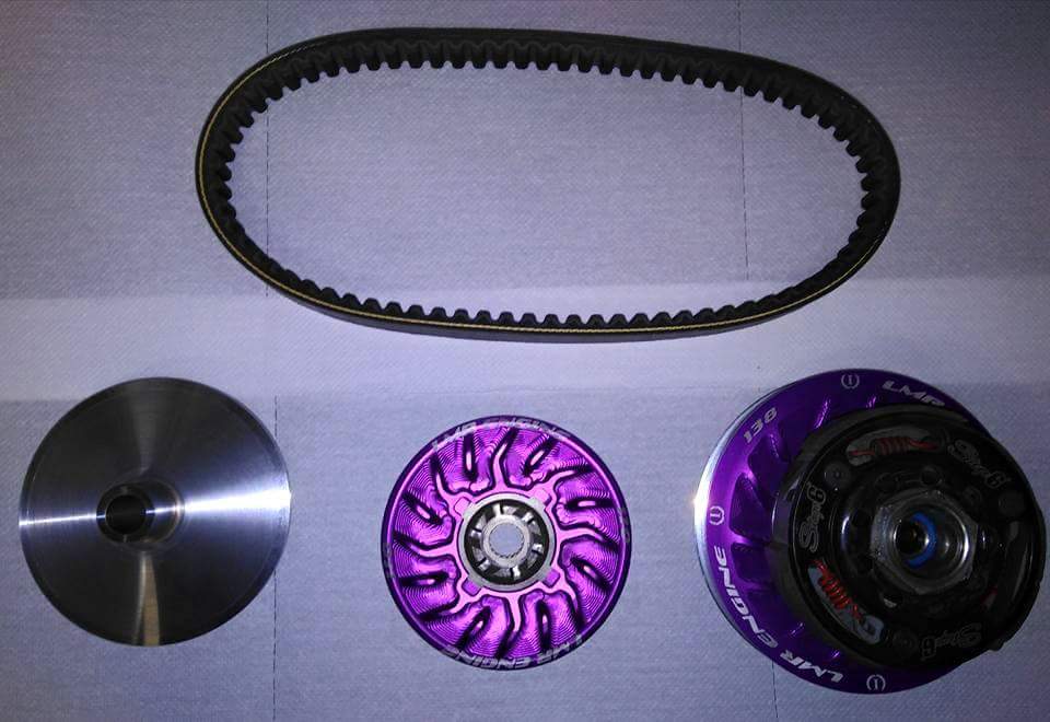 complete CVT piaggio LMR braccio CORTO (short crankcase ZIP SP) - immagine 8
